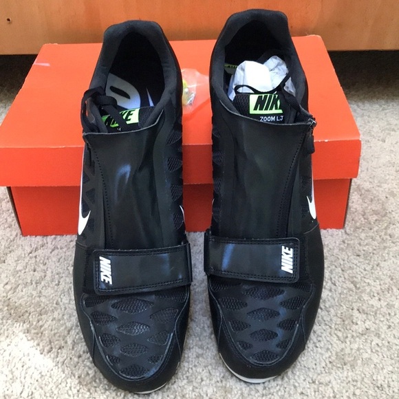 NIB! NIKE unisex zoom Long Jump 4 black shoes main image 2